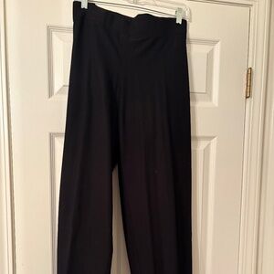 Eileen Fisher, pant/trousers, black, gorgeous fit and fabric, XL